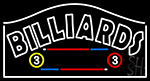 Billiards Neon Sign