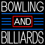 Bowling And Billiards 1 Neon Sign