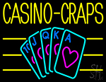 Casino Craps 1 Neon Sign