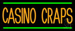 Casino Craps 3 Neon Sign