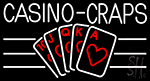 Casino Craps Neon Sign