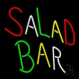 Multi Colored Salad Bar Neon Sign