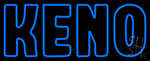 Double Storke Keno Neon Sign