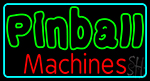 Double Stroke Pinball Machines 2 Neon Sign
