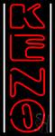 Double Sturke Keno Neon Sign