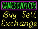 Games Dvds Cds Buy Sell Exchange 1 Neon Sign