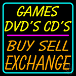 Games Dvds Cds Buy Sell Exchange 2 Neon Sign