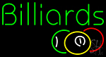 Green Billiards Neon Sign