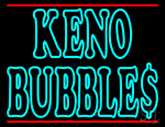 Keno Bubbles Neon Sign