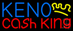 Keno Cash King 2 Neon Sign