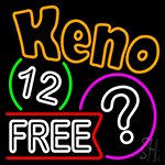 Keno Free Neon Sign