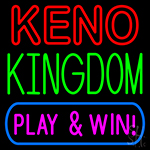 Keno Kingdom 2 Neon Sign