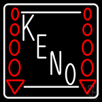Keno Play Here 2 Neon Sign