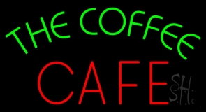 The Coffee Cafe Neon Sign
