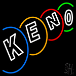 Multi Color Keno Neon Sign