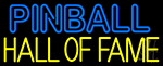 Pinball Hall Of Fame 1 Neon Sign