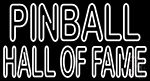 Pinball Hall Of Fame Neon Sign
