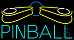Pinball Logo Neon Sign