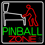 Pinball Zone 1 Neon Sign