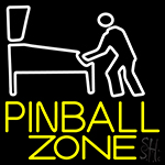 Pinball Zone Neon Sign