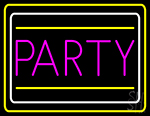 Party Border 1 Neon Sign