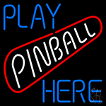 Play Pinball Herw Neon Sign