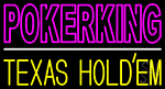 Poker King 3 Neon Sign