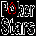 Pokers Stars Neon Sign