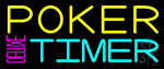 Poker Timer Deluxe 1 Neon Sign