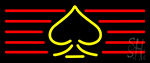 Poker Symbol 3 Neon Sign