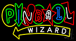 Stylish Pinball Wizard Neon Sign