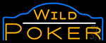Wild Poker 3 Neon Sign