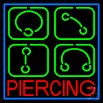 Piercing Neon Sign
