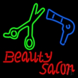 Beauty Salon Logo Neon Sign