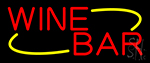 Red Wine Bar Neon Sign