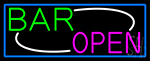 Stylish Bar Open Neon Sign