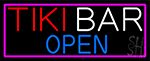 Tiki Bar Open Neon Sign