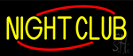 Yellow Night Club Neon Sign