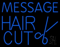 Custom Haircut Neon Sign