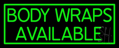 Body Wraps Available Neon Sign