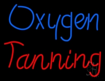 Oxygen Tanning Neon Sign