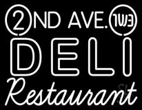Deli Restaurant Neon Sign