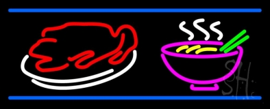 Food Restaurant Logo Neon Sign