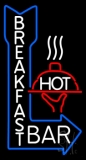 Hot Breakfast Bar Neon Sign