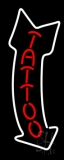 Red Tattoo With Arrow Neon Sign