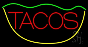 Red Tacos Neon Sign