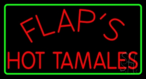 Flaps Hot Tamales Neon Sign