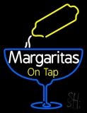 Margaritas On Tap Neon Sign