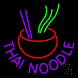 Thai Noodle Logo Neon Sign