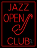 Jazz Club Open Neon Sign